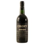 CROFT VINTAGE PORT 1966