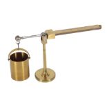 A 19TH CENTURY LACQUERED BRASS CHONDROMETER BY BINDLEY & BRIGGS