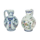 TWO GIEN FIAENCE JUGS