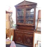 A LATE VICTORIAN WALNUT AESTHETIC STYLE BUFFET BY EDWARDS & ROBERTS