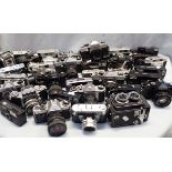 A COLLECTION OF CAMERAS