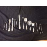 A COLLECTION OF SILVER FLATWARE