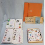 A COLLECTION OF STAMPS AND FIRST DAY COVERS