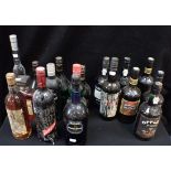 A COLLECTION OF PORT AND OTHER SPIRITS