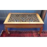 A CHINESE COFFEE TABLE