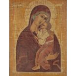 RUSSIAN SCHOOL, 20TH CENTURY 'Madonna and Child'