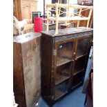 AN EARLY 20th CENTURY DISPLAY CABINET