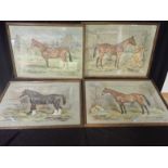 W. WASDELL TRICKETT, A SERIES OF FOUR PORTRAITS OF HORSES