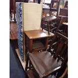 A CHILD's OR SCHOOL CHAIR