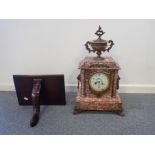 A FRENCH MANTEL CLOCK