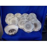 A COLLECTION OF WEDGWOOD AMERICAN COLONIAL PLATES