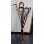 TWO SHOOTING STICKS BY MILLS MUNITIONS LTD