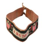 A COMMEMORATIVE BRITISH ARMY STABLE BELT:
