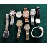 A COLLECTION OF WRIST WATCHES