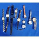 A QUANTITY OF LADIES WRIST WATCHES