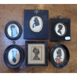 A COLLECTION OF SILHOUETTE MINIATURES