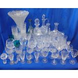 A COLLECTION OF DOMESTIC GLASSWARE