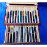 A COLLECTION OF VINTAGE FOUNTAIN PENS