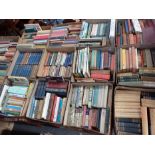 A LARGE QUANTITY OF MIXED BOOKS
