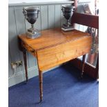 A 19TH CENTURY MAHOGANY PEMBROKE TABLE