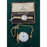 EARLY 20TH CENTURY LADIES ROSE GOLD COLOURED WRISTWATCH