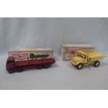 A DINKY TOYS 905 'FODEN FLAT TRUCK AND 965 'EUCLID REAR DUMP TRUCK'