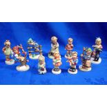 A COLLECTION OF GOEBEL FIGURES