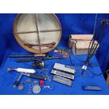 A COLLECTION OF MUSICAL INSTRUMENTS