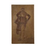 JOHN SEYMOUR LUCAS (1849-1923) A full-length portrait of a gentleman