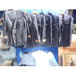A COLLECTION OF AIRLINE FLIGHT CREW JACKETS