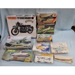 A COLLECTION OF MATCHBOX MODEL MAKING KITS