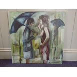 ROBERT FARQUHAR ('BOB THE BRUSH'): 'CHATTING IN THE RAIN'