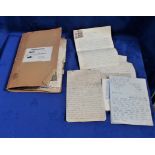 A COLLECTION OF WW II CORRESPONDANCE BETWEEN TWO 'SWEETHEARTS'