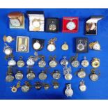 A QUANTITY OF VARIOUS POCKET WATCHES
