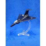 A MID 20TH CENTURY GLOSTER JAVELIN DESK MODEL