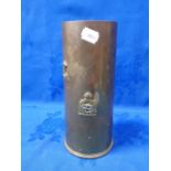 WW2 TRENCH ART SHELL CASE