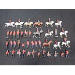 A COLLECTION OF COLDSTREAM GUARDS DIE-CAST MODELS
