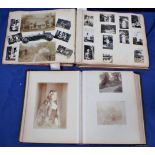 TWO ALBUMS OF EARLY 20TH CENTURY PHOTOGRAPHS