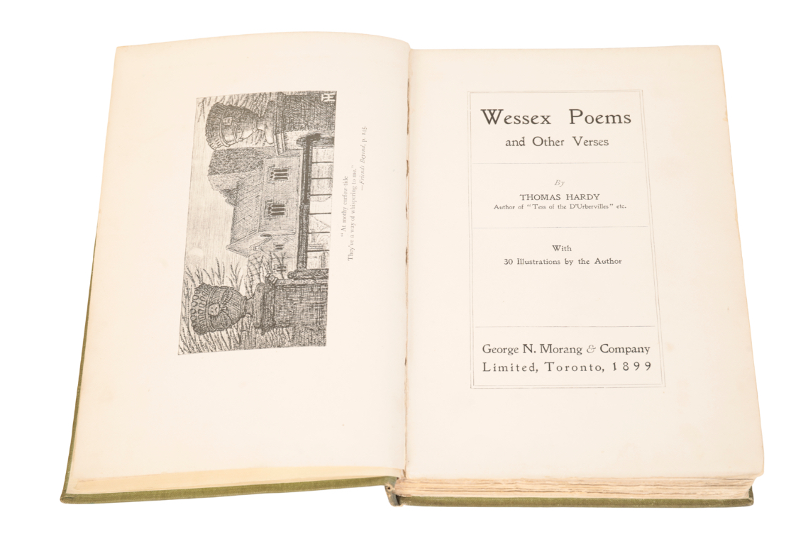 THOMAS HARDY 'Wessex Poems and Other Verses' - Image 3 of 3