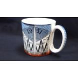 NORMAN MAKINSON FOR WEDGWOOD; FESTIVAL OF BRITAIN MUG