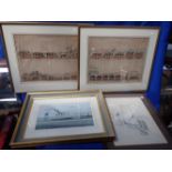 A PAIR OF EARLY 19th CENTURY FRENCH RAILWAY PRINTS