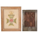THE KINGS ROYAL RIFLE CORPS SILVER PLATED PHOTO FRAME