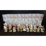 A COLLECTION OF ROYAL ALBERT BEATRIX POTTER FIGURINES
