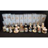 A COLLECTION OF ROYAL ALBERT AND BESWICK BEATRIX POTTER FIGURINES