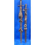 TWO VICTORIAN SUDANESE SWORDS