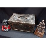 A VICTORIAN 'GARDNER'S PATENT' STRONGBOX