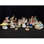 A COLLECTION OF ROYAL DOULTON BUNNYKINS FIGURINES