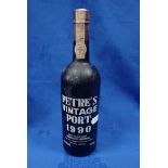 A BOTTLE OF 1990 PETRES VINTAGE PORT