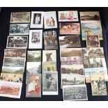 A SMALL QUANTITY OF EARLY 20TH CENTURY POSTCARDS