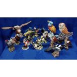 A COLLECTION OF BESWICK BIRDS